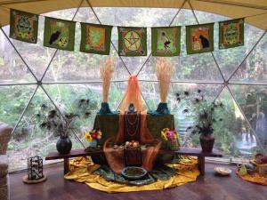 Fall Equinox Altar--made by Ruth Rhiannon, 2014